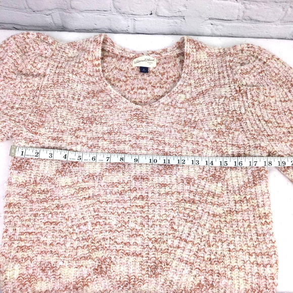 Universal Threads Puff Sleeve Scoop Neck Long Sleeve Chunky Sweater Women’s M - Picture 10 of 11